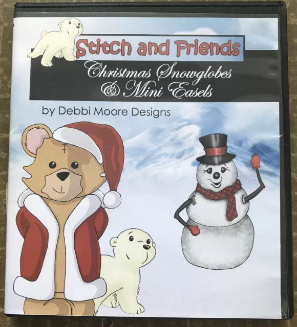 Debbi Moore Craft CD Rom Stitch And Friends