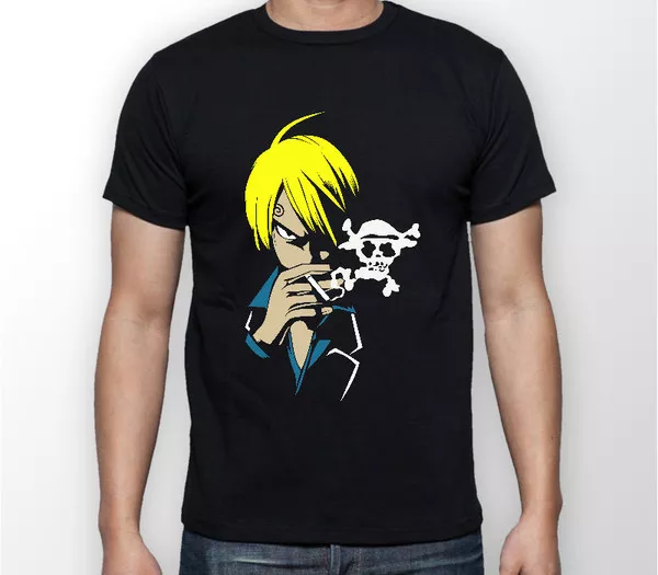 One Piece Hiruruku Pirate Flag T-shirt Black L (Anime Toy