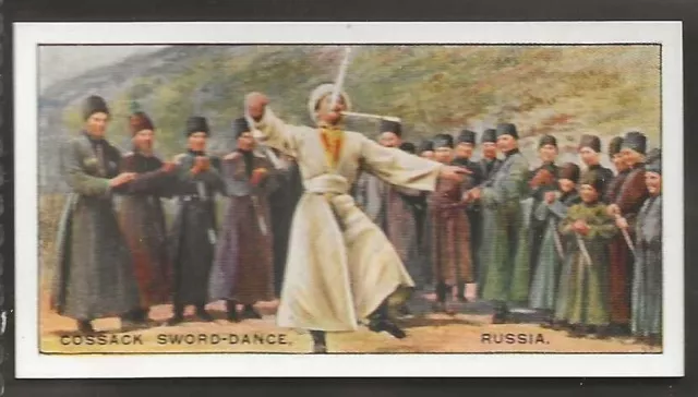 Edwards Ringer & Bigg-Sports & Games 1929-#19- Cossack Dance - Russia