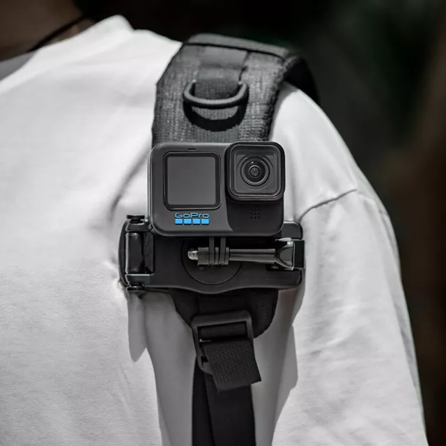Backpack Clip Holder Mount for GoPro/Insta360/DJI OSMO Universal Action Camera