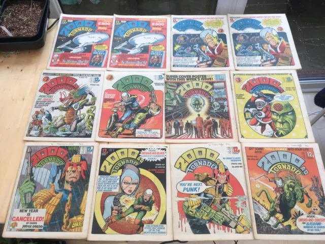 2000AD - Judge Death begins -  Progs 140 -149 -- 12 issues