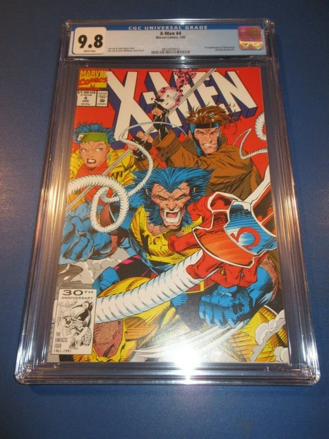 X-men #4 1st Omega Red Huge Hot Key CGC 9.8 NM/M Gorgeous gem Wow