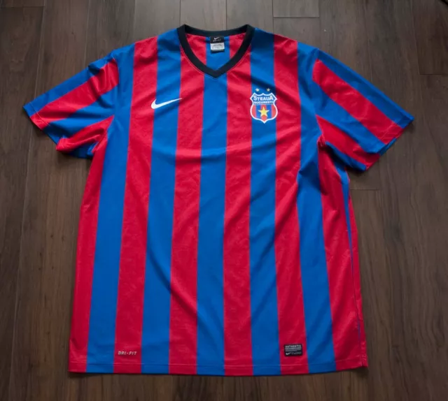 FCSB-Steaua Bucuresti 2006 Jersey XL RAFO Refinery Logo Made in Romania!  New