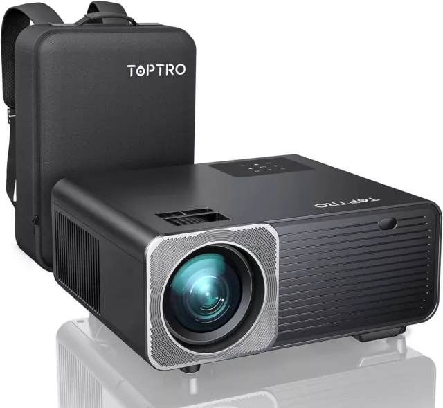 TOPTRO NATIVE 1080P Projector Support 4K Full HD, 10000 Lumen 5G WiFi  Bluetooth $291.88 - PicClick AU