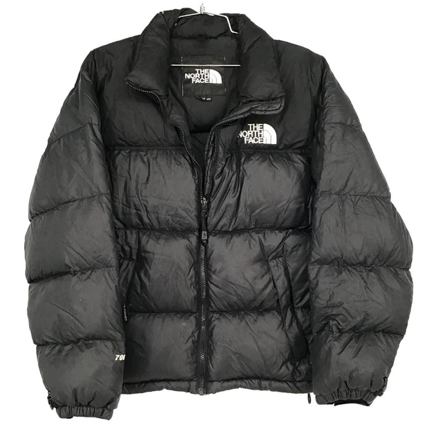 The North Face Unisex Black Puffer Jacket Korean Size 90