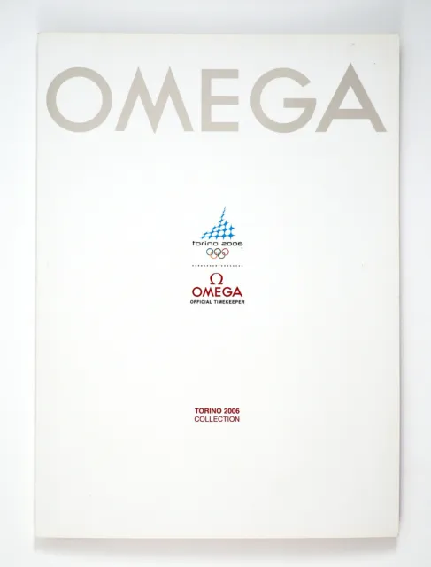 2006 OMEGA watch TORINO Olympic Press KIT with CD SPEEDMASTER SEAMASTER