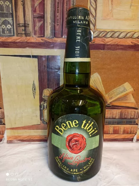 Liquore Bene Tibi Ape 43% 75cl sigillo stella (1949-1959)