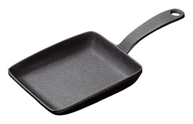 Tamagoyaki Frying Pan Skillet Rolled Egg Omelet frypan Square Cast Iron F/S NEW