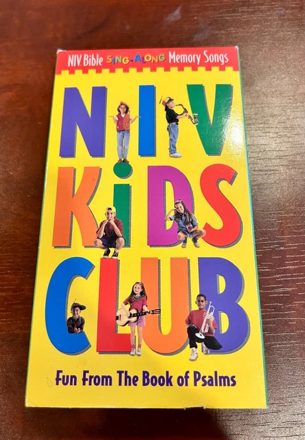 VHS NIV KIDS Club Bible Sing Along Memory Songs From Book Psalms VHS vhs-niv-kids-club-bible-sing-along-memory-songs-from-book-psalms-vhs