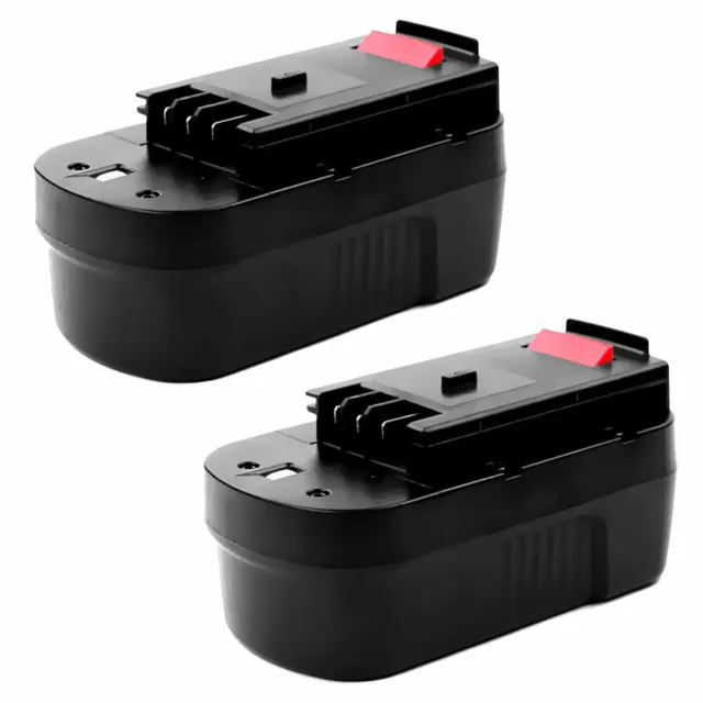 2x Batterie 18V, 3Ah, pour Black & Decker GTC1850N NPP2018 CDC180AK