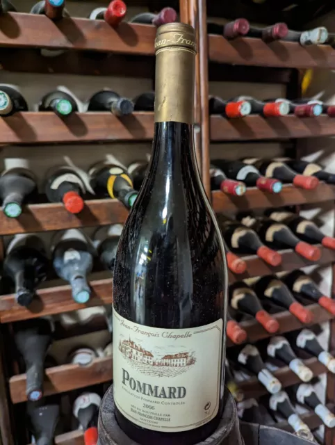 SPLENDIDE POMMARD - 2006 - 18 ans - DOMAINE JEAN-FRANCOIS CHAPELLE à SANTENAY