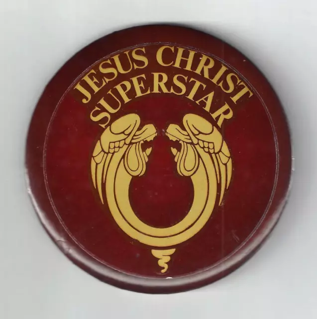 Andrew Lloyd Webber "JESUS CHRIST SUPERSTAR" Tim Rice 1971 Promotional Pinback