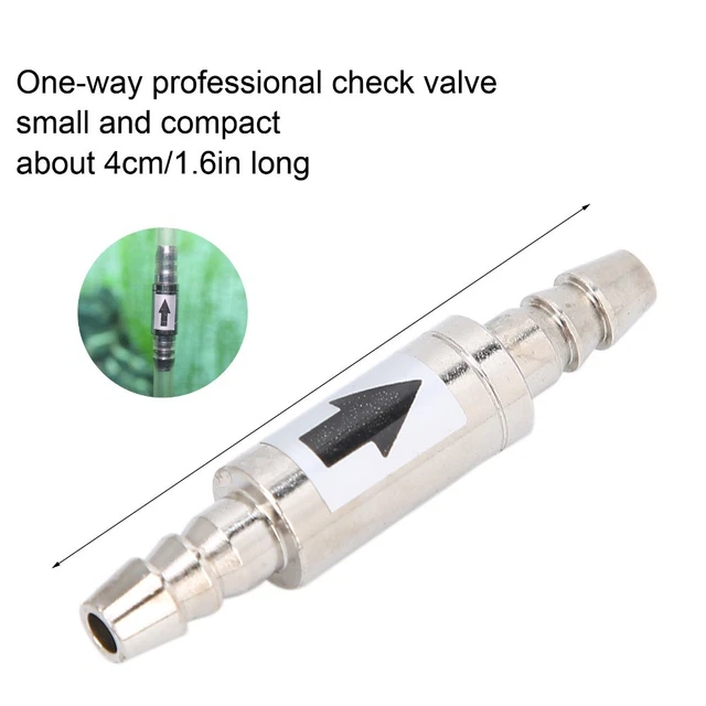 ONE WAY NONRETURN Check Valve Non-Return CO2 Diffuser Check Valve CO2 ...
