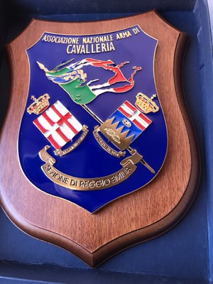 Crest associazione nazionale arma cavalleria sezione reggio emilia 