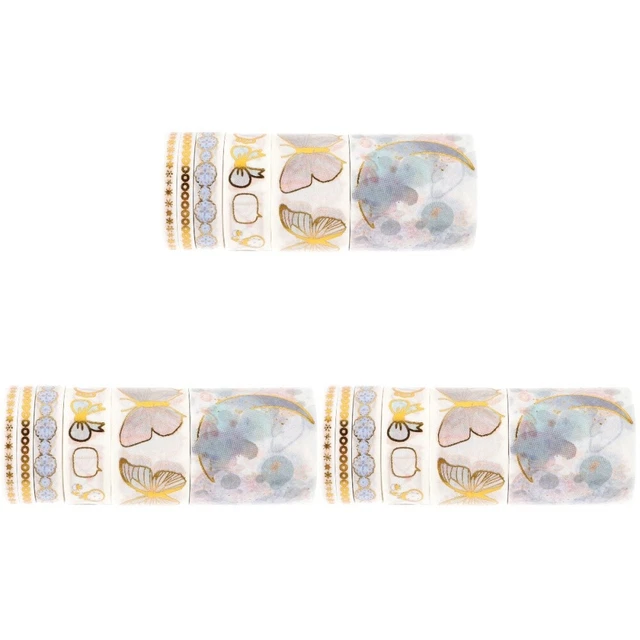 18 rollos cinta de artesanía Washi delgada Washi Tape Washi-Tape Pro Scrapbook manualidades