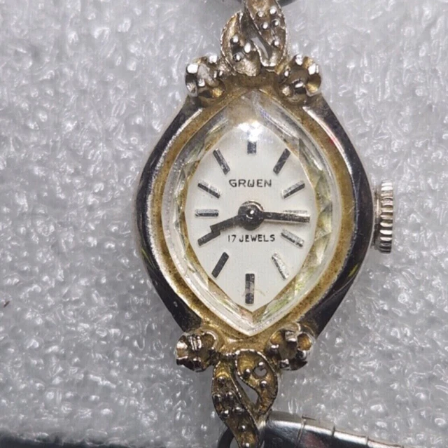 Gruen 17 jewels clearance ladies watch