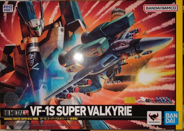 Bandai Spirits HI-METAL R Macross VF-1S Super Valkyrie Figure