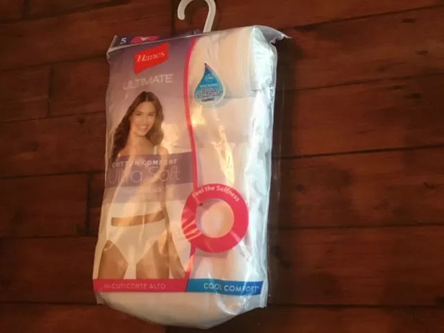 Hanes Hi-Cut Panties Panty 10 Pack Womens Underwear Assorted Colors Value  Cotton 