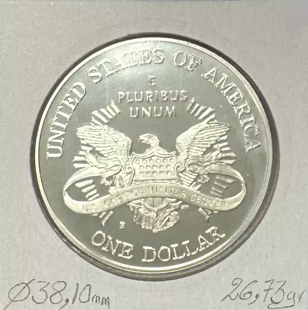 ETATS-UNIS - USA - 1 DOLLAR 2001 P - Pièce de Monnaie en argent // Qualité : BE 2