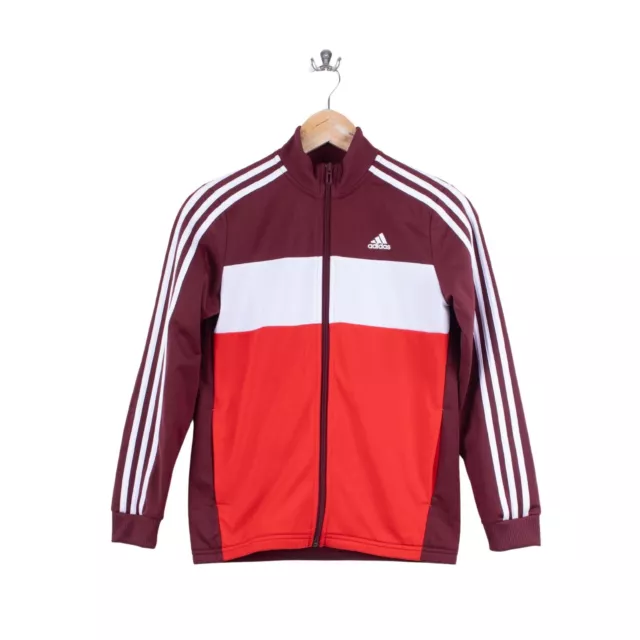 Adidas giacca allenamento bambini rossa taglia 152