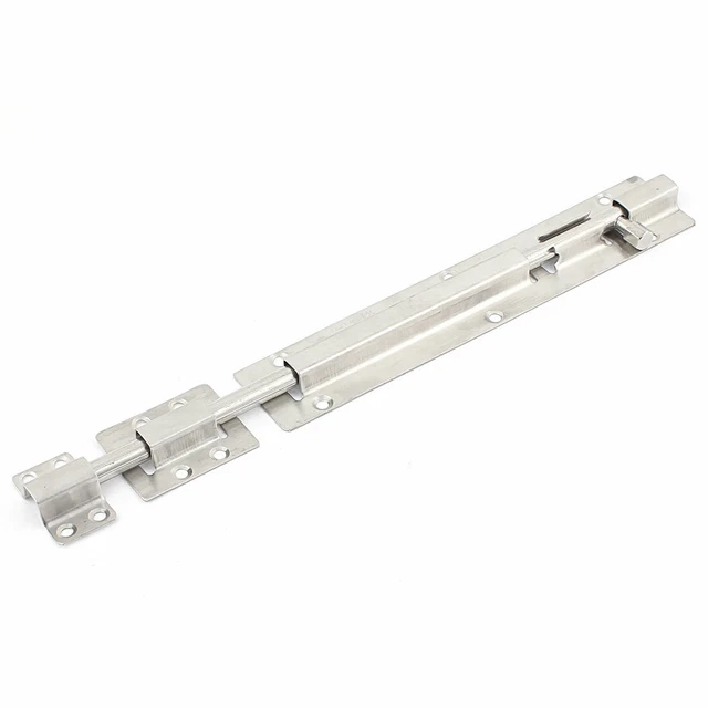 12" 280mm Stainless Steel Sliding Barrel Bolts Door Gate Security Latch Lock