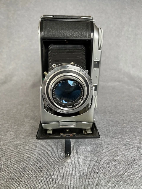 VOIGTLANDER BESSA II Cámara fotográfica formato 120 6x9 (TESTADA CON NEGATIVO)