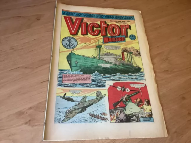 VICTOR Comic  #1340 Oct 25th   1986 UK Paper Comic