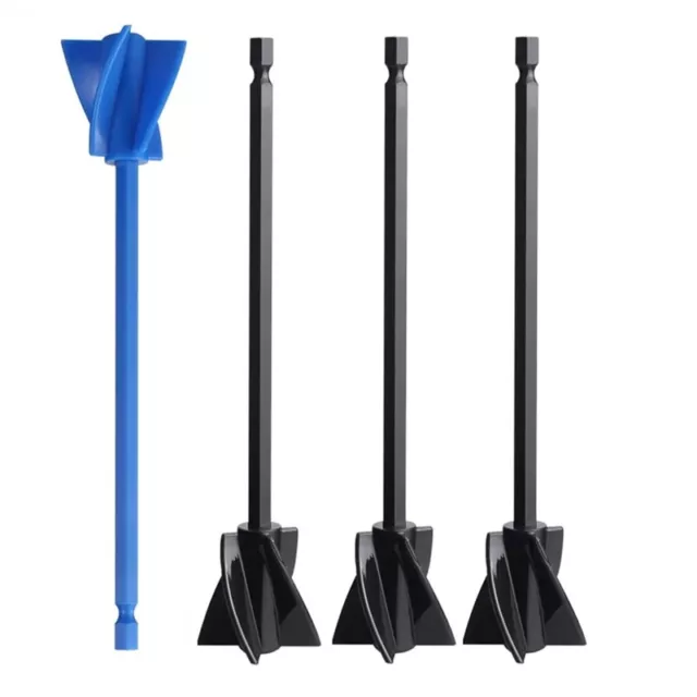 4 Pcs Reusable Paint and Resin Mixer Paddle to Mix Epoxy Resin Paint F8U7