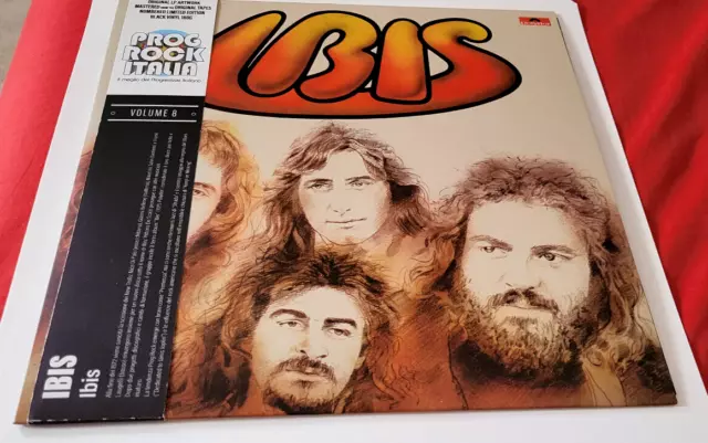 LP Ibis – Ibis 2021 Limited Edit, Numbered, Reissue, Remastered Italian Prog NEW