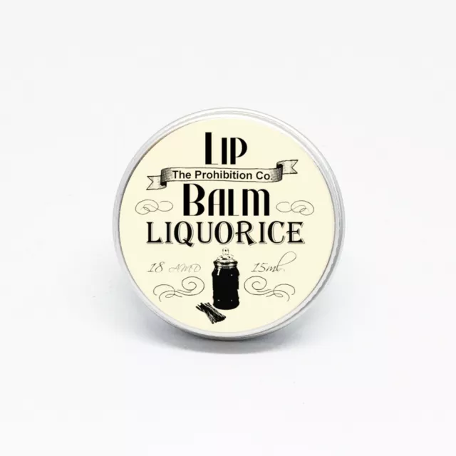 Liquorice Lip Balm, Retro Sweets Lip Repair by The Prohibition Co.