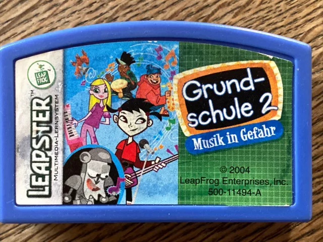 LEAPSTER Grundschule 2 "Musik in Gefahr" *TOP* Spiel für Leapfrog Lernspiel