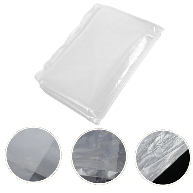 Fundas de sofá impermeables fundas de sofá fundas de mudanza para muebles transparente polietileno