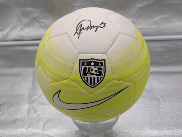 Alex Morgan USWNT Signed NIke Soccer Ball (JSA COA)