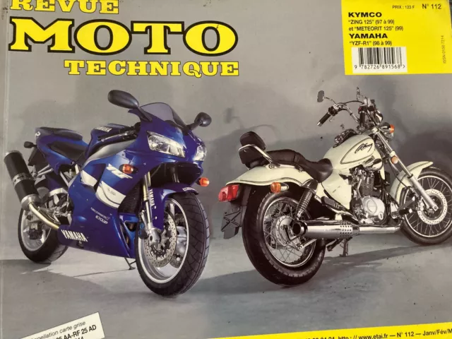 revue technique moto 112 KYMCO ZING 125 et METEORIT125 - YAMAHA YZF R1