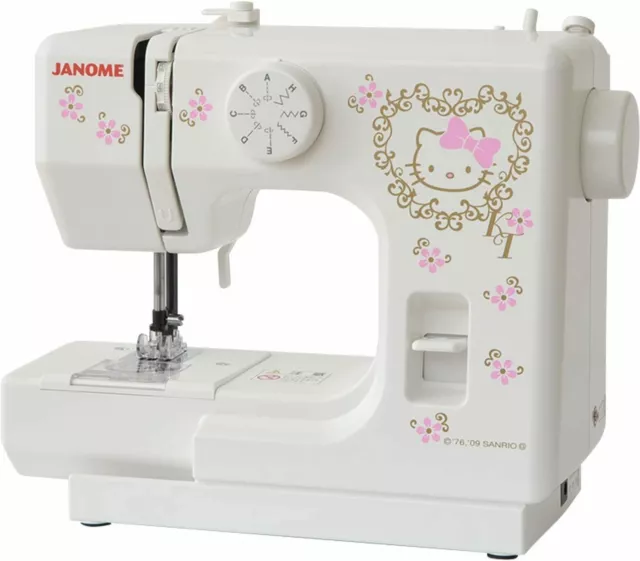 Janome Hello Kitty electric sewing machine KT-35 KT35 AC 100V