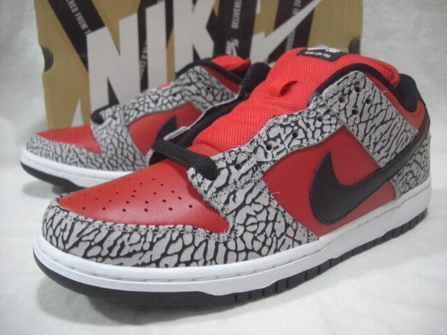 Ds 2012 Nike   Supreme Dunk Low Premium Sb Us10 (313170 600) (N 4 10)