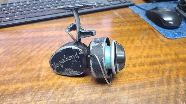 VAGABOND MODEL 1 Fishing Spinning Reel Made in USA LIONEL