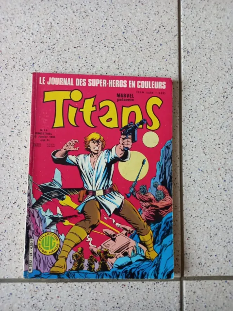 Bd Comics Super Heros 1980 Titans N° 24 Marvel Lug (M254)