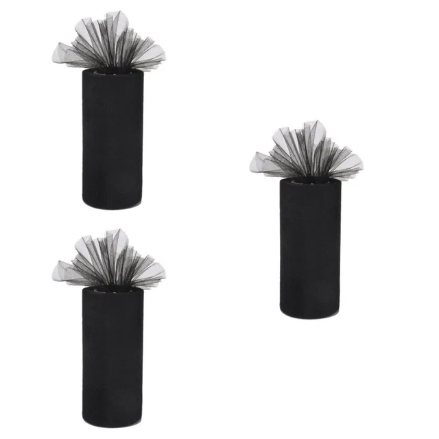 3 stücke Rolle von 22 m * 15 cm Banketthochzeit DIY Tüll Craft Tutu Dekoration (