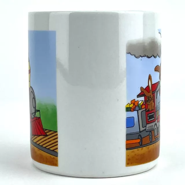 Darrell Lea Chocolates Series 4 Limited Edition Coffee Mug Bunny Rabbit Train 2