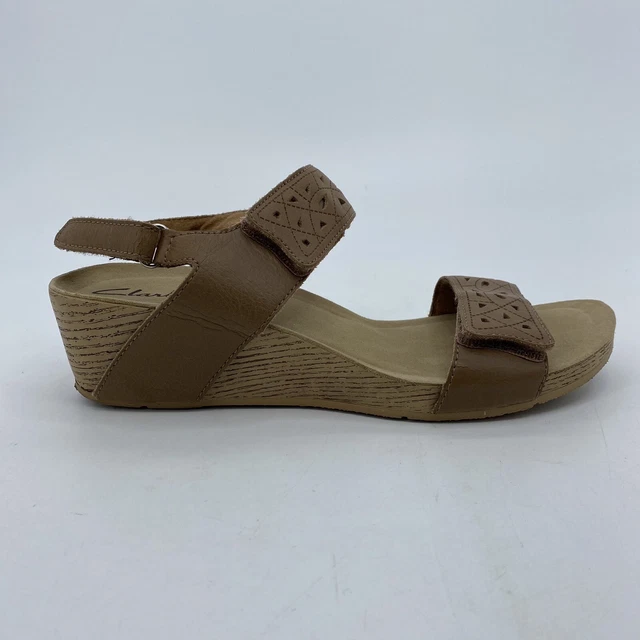 Clarks alto anthem wedge sandals outlet