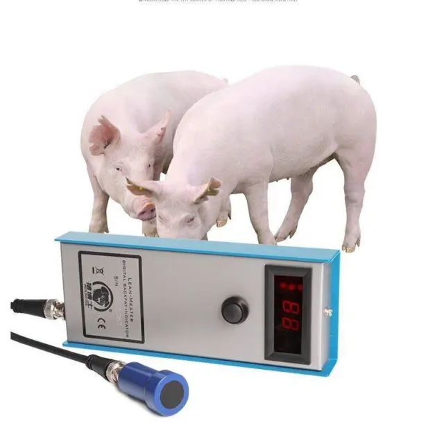 Pig Back Fat Detection Equipment Farm Animals Porket Criterion Precise Detector