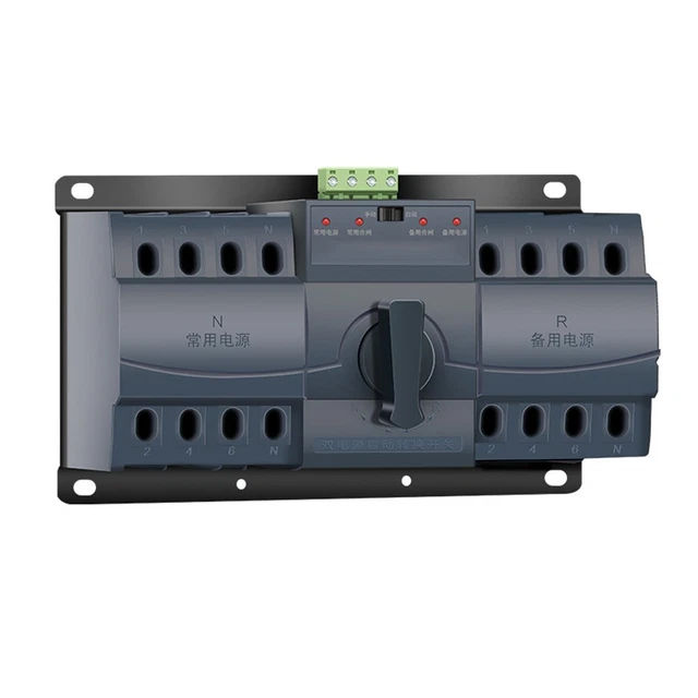 63 AMP 4 Pole 380V Automatic Transfer Switch for ATS with Dual Power ...