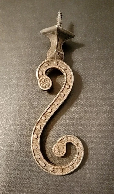 Beautiful Vintage Antique Eastlake Cast Iron Plant Hanger Hook Ceiling Hook (2?)