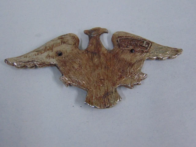 James Papalia Original Ornate Brass American Eagle Gold Tone 2