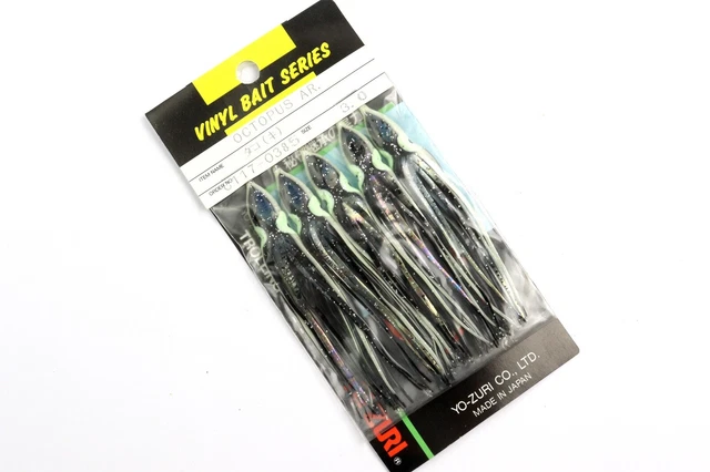 5 Leurres YO-ZURI Polipetti Octopus - Taille 3.0/2.5 - Couleurs Assorties - FA692