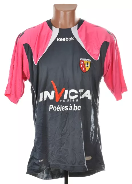 Rc Lens France 2010/2011 Away Football Shirt Jersey Reebok Size L Adult
