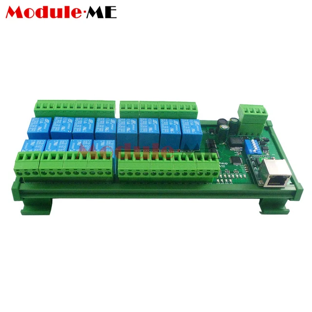RELAY CONTROLLER2 CHANNEL IP Network Relay Module