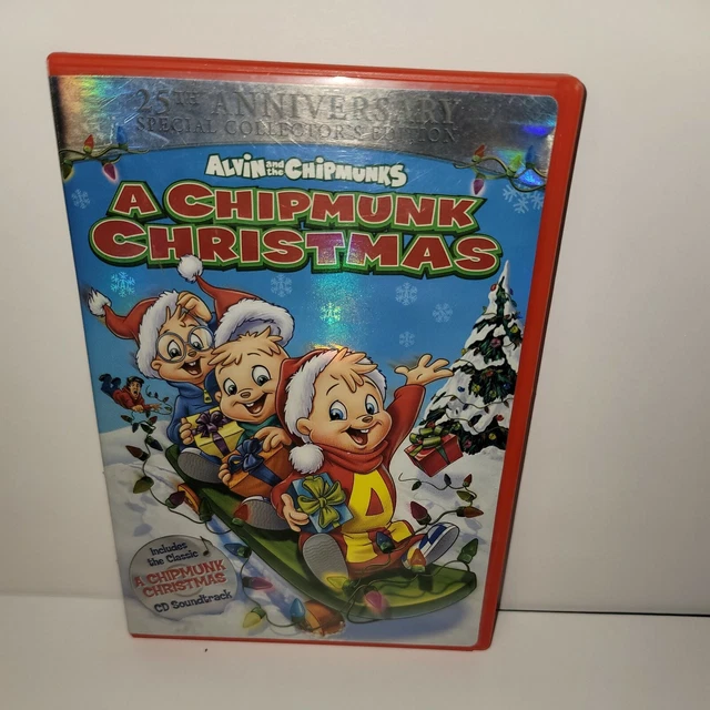 ALVIN AND THE Chipmunks A Chipmunk Christmas DVD 2006 2-Disc Set 25th