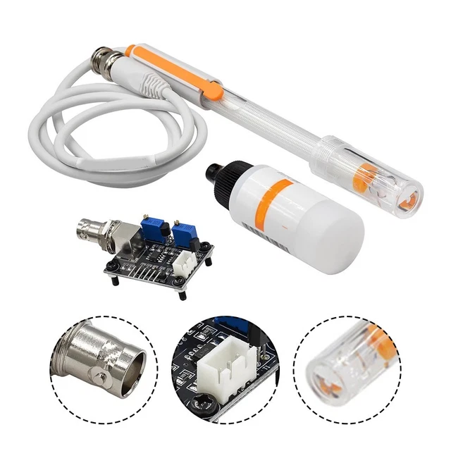 Sonde à PH Professionnelle - Pour Mesures Industrielles Et Commerciales - Électrode De Précision